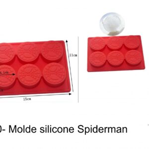 J 10 - molde Spiderman/Homem aranha