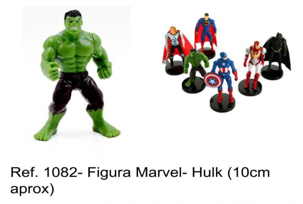 J 1082- Figura Marvel- Hulk (10cm aprox) avengers