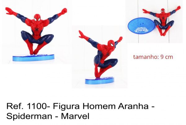 J 1100- Figura Homem Aranha - Spiderman - Marvel avengers