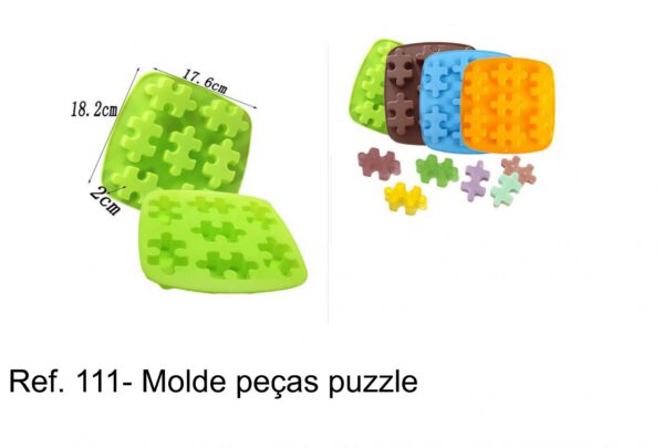 J 111-  Molde Peças Puzzle