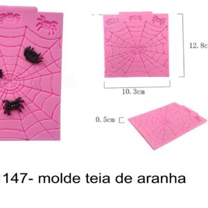 J 1147- molde teia de aranha
