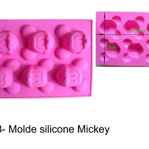 J 13 - molde 6  cabeças Mickeys/Disney