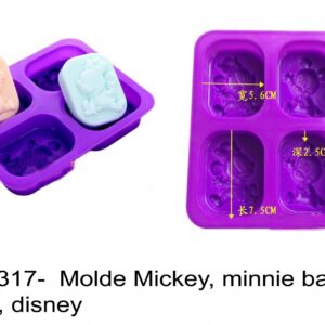J 1317-  Molde Mickey, minnie baby, bebes, disney