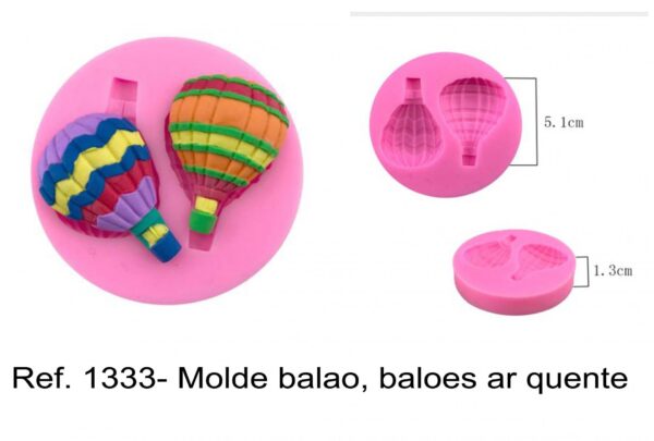 J 1333- Molde balao, baloes ar quente