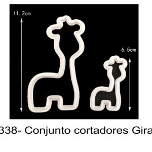 J 1338- Conjunto cortadores Girafas