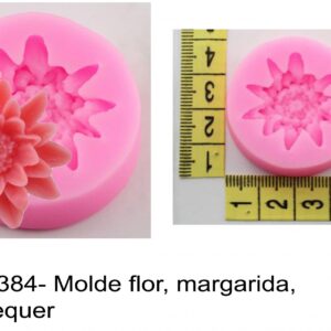 J 1384- Molde flor, margarida, malmequer