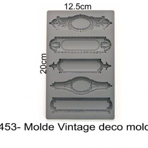 J 1453- Molde Vintage deco molduras placas