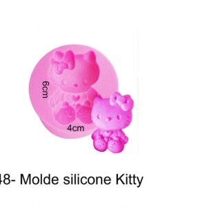 J 148-  Molde Hello Kitty gatos