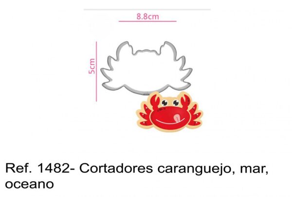 J 1482- Cortadores caranguejo, mar, oceano