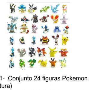 J 171- Figuras 24 Pokemons