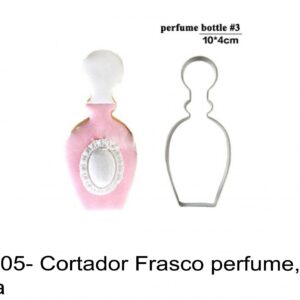 J 1905- Cortador Frasco perfume, garrafa