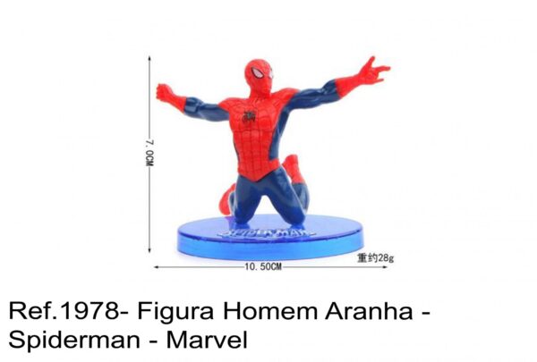 J 1978- Figura Homem Aranha - Spiderman - Marvel avengers
