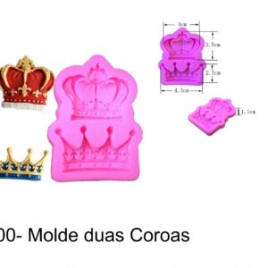 J 200-  Molde coroas rei/princesa/princesas rainha