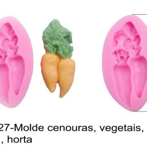 J 2127-Molde cenouras, vegetais, vegetal, horta