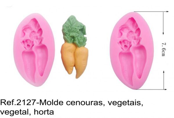 J 2127-Molde cenouras, vegetais, vegetal, horta