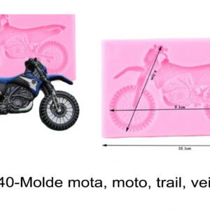 J 2140-Molde mota, moto, trail, veiculos