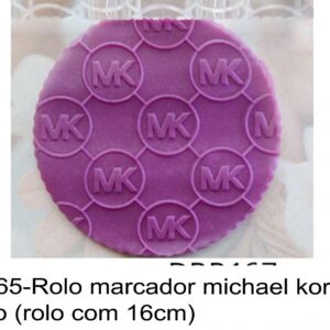J 2265-Rolo marcador michael kors , simbolo (rolo com 16cm) MK marca logo mala senhora roupa perfumes