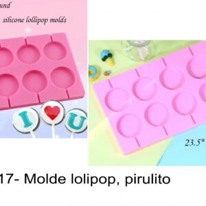 J 2317- Molde lolipops, pirulito picole popsicle