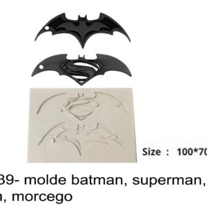 J 2439- molde batman, superman, super homem, morcego