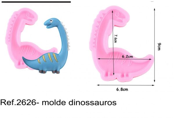 J 2626- molde dinossauros