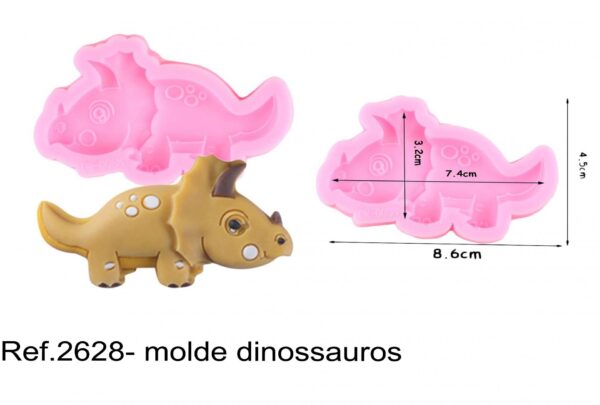 J 2628- molde dinossauros