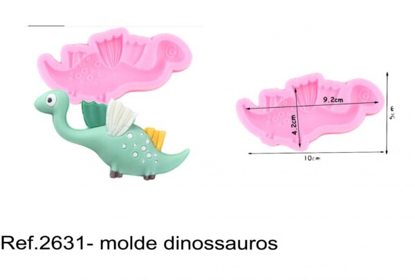 J 2631- molde dinossauros