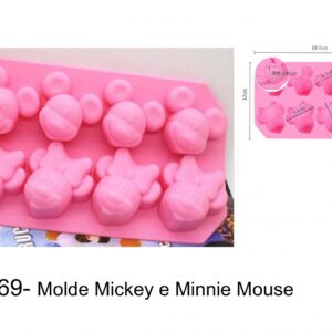 J 269 - molde mickey / minnie/disney