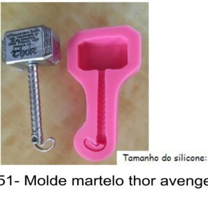 J 2751- Molde martelo thor avengers marvel
