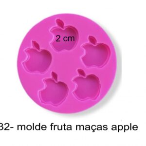 J 2832- molde fruta maças apple