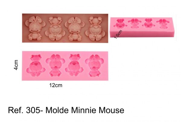 J 305 - Molde mickey  Minnie bebe - Disney