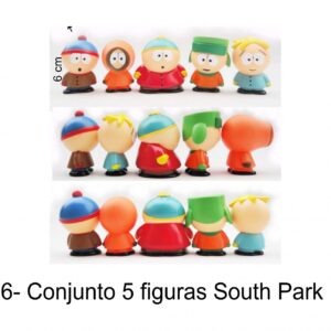 J 356- Conjunto 5 figuras South Park