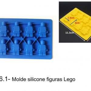 J 36.1- Molde Bonecos da Lego, mini figures