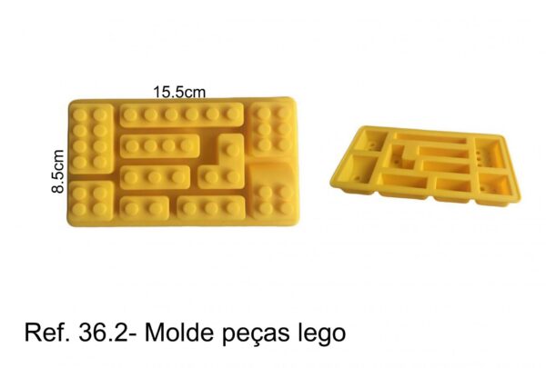 J 36.2- Molde Lego peças