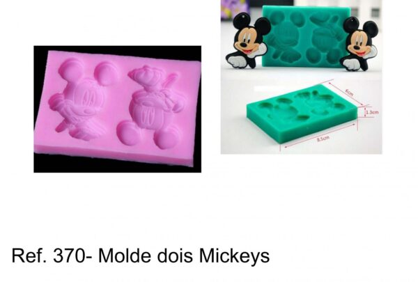J 370- molde dois Mickey/disney