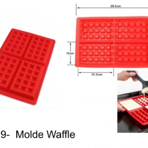 J 429- Molde 4 Waffles