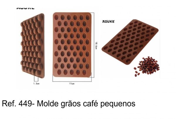 J 449- Molde grãos café pequenos