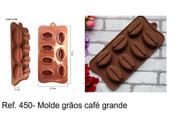 J 450- Molde grãos café grande