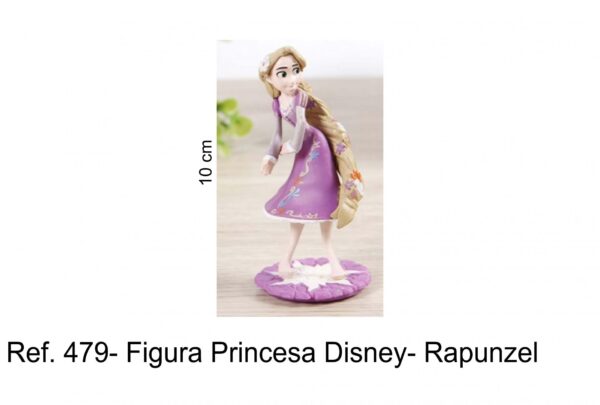 J 479- Figura princesa/princesas Disney- Rapunzel