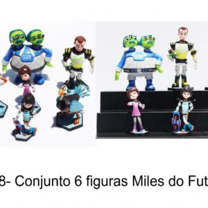 J 488-  Conjunto 6 figuras Miles do Futuro- Disney