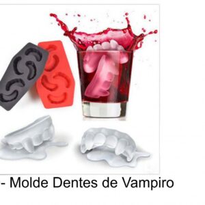 J 49- Molde Dentes Vampiro- halloween