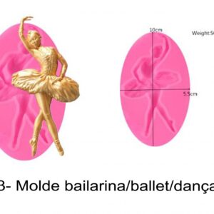 J 503- Molde bailarina/ballet/dança