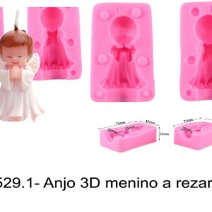 J 529.1- Anjo 3D menino a rezar