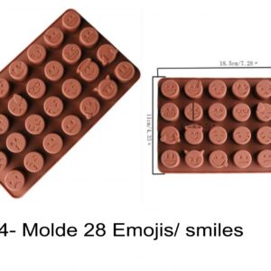 J 54- Molde 28 Emojis/smiles