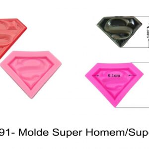J 591- Molde Super Homem/Super man Logo