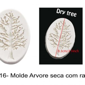 J 616- Molde Arvore seca com ramos