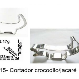 J 715- Cortador crocodilo/jacaré