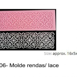 J 906- Molde rendas / lace