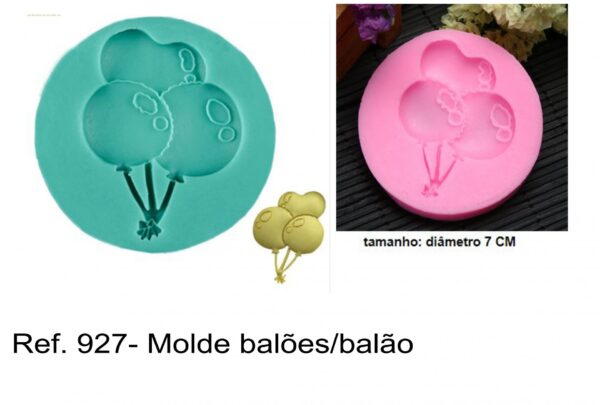 J 927- Molde balões/balão